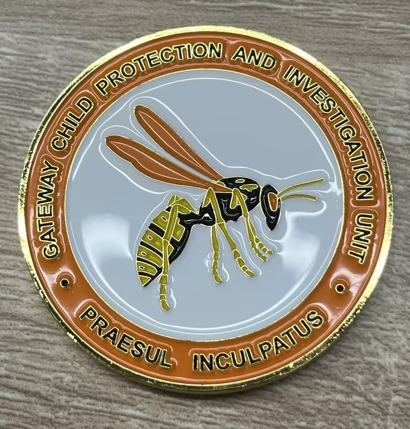 Coin QPS child protection wasp
