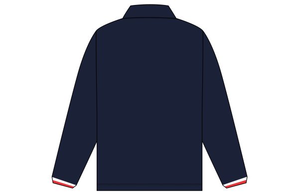 Sailing On long sleeve polo back Sailing On polyester long sleeve polo shirt - All orders will be sent to Sailing On for distribution