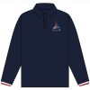 Sailing On long sleeve polo front Sailing On polyester long sleeve polo shirt - All orders will be sent to Sailing On for distribution