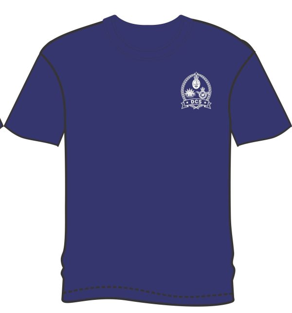 DCS blue cotton T-shirt