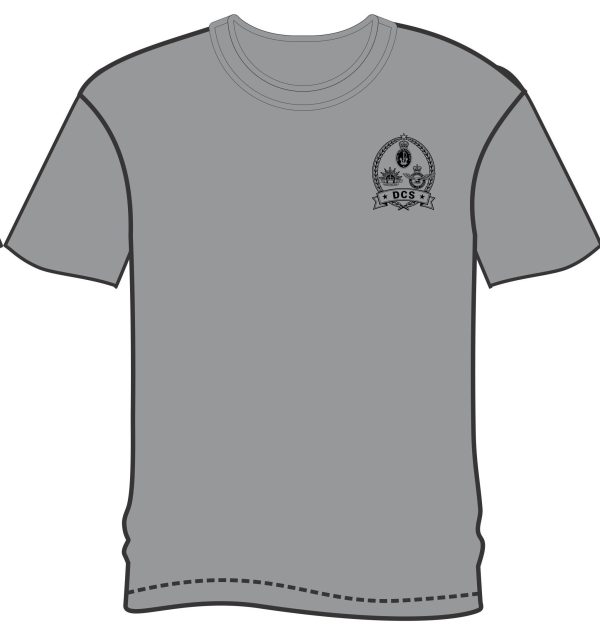 DCS grey cotton T-shirt