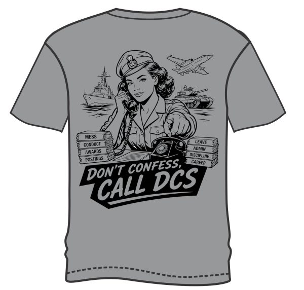 DCS grey cotton T-shirt